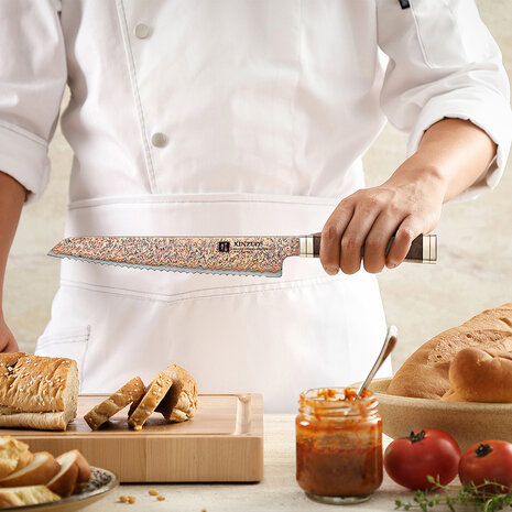 XinZuo Koper Damascus Broodmes - X08C series