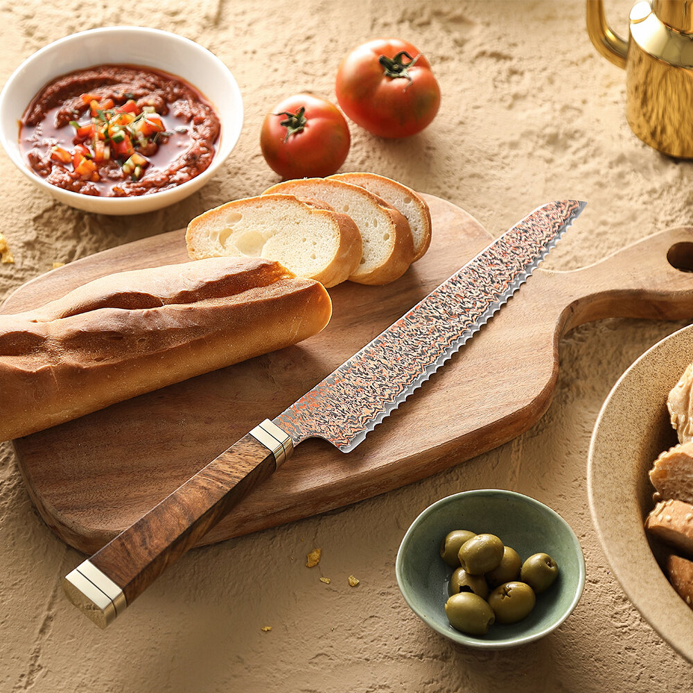 XinZuo Koper Damascus Broodmes - X08C series