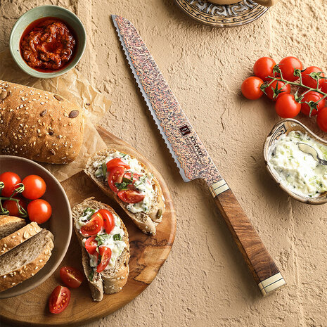 XinZuo Koper Damascus Broodmes - X08C series