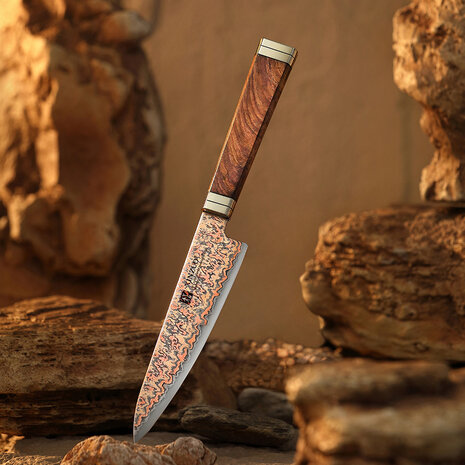 XinZuo Koper Damascus Groentemes - X08C series