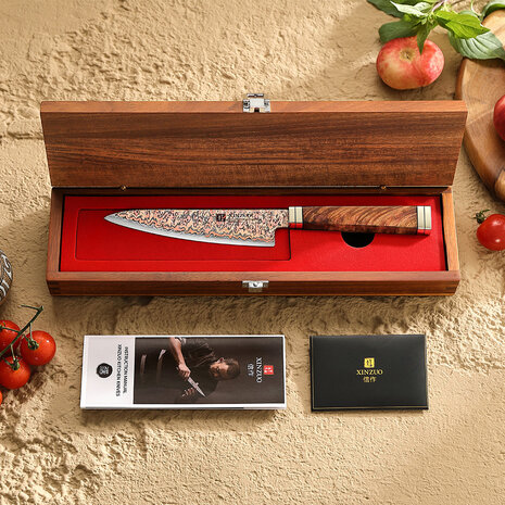 XinZuo Koper Damascus Groentemes - X08C series