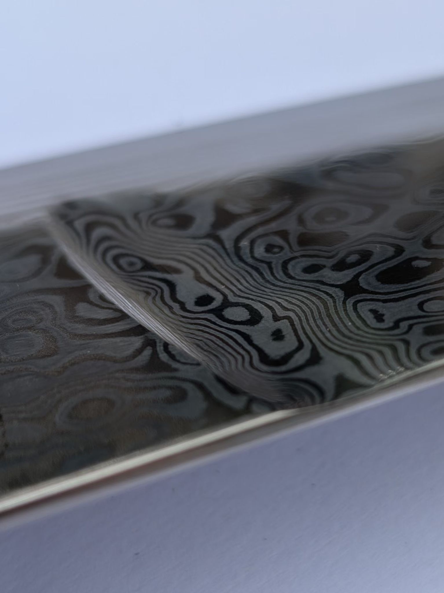 Damascus staal test 2