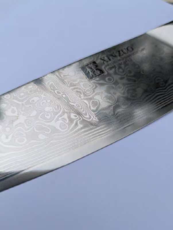 Damascus staal test 1