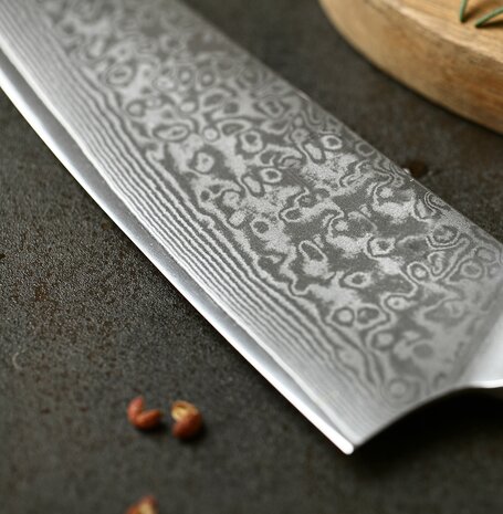 XinZuo Damascus messenset 5-delig - B13R Yu series