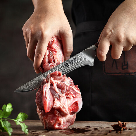 XinZuo Damascus messenset 10-delig - B13R Yu series