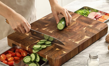 De beste snijplank voor XinZuo messen