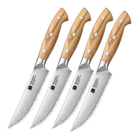 XinZuo Steakmessenset 4-delig – X02O Pin Series