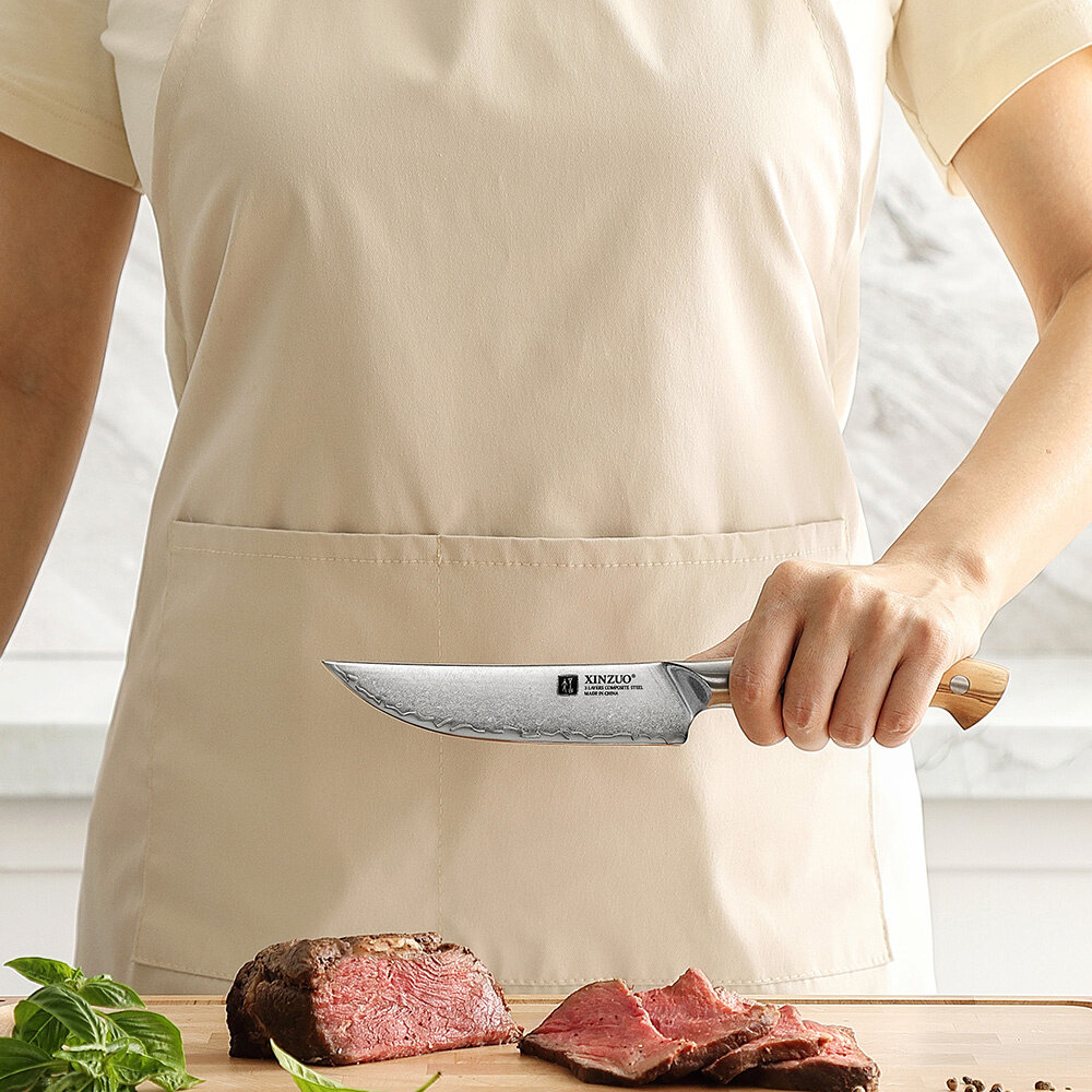 XinZuo Steakmessenset 4-delig – X02O Pin Series