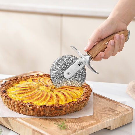 XinZuo Damascus Pizzasnijder - B37 Lan series