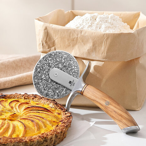 XinZuo Damascus Pizzasnijder - B37 Lan series