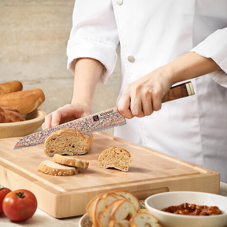 XinZuo Koper Damascus Messenset - X08C series