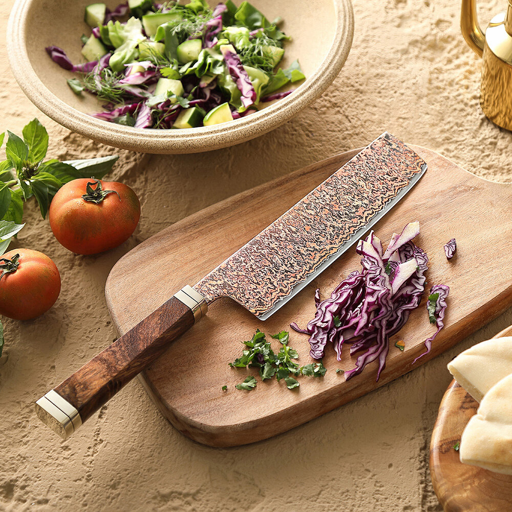 XinZuo Koper Damascus Messenset - X08C series