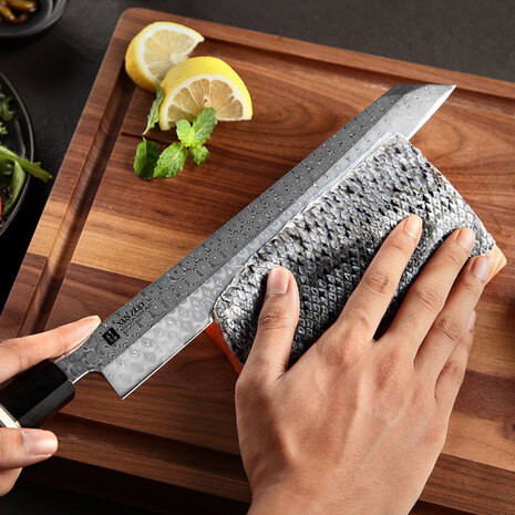 XinZuo Damascus Kiritsuke Bunka mes - F3 Series XinZuo Damascus Kiritsuke Bunka mes - F3 Series