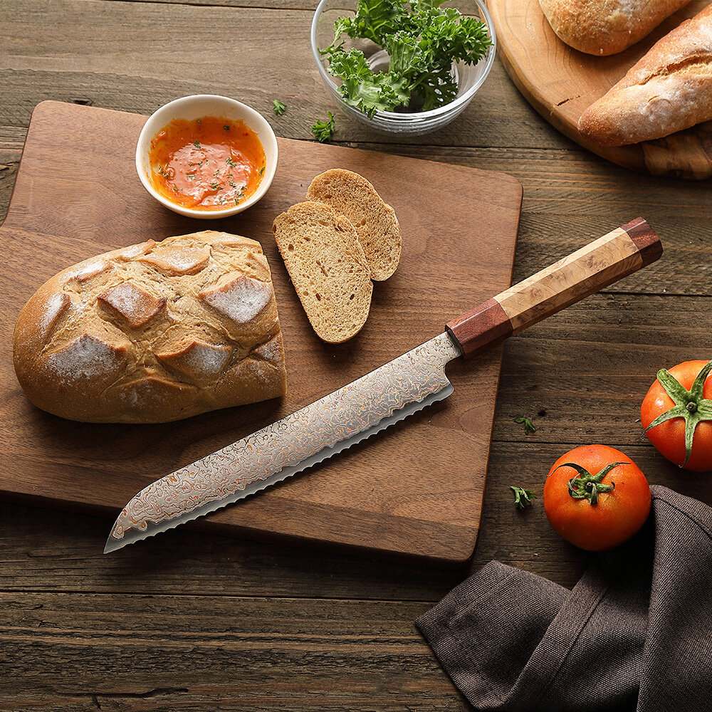 Hezhen Koper Damascus Broodmes (X05C series)