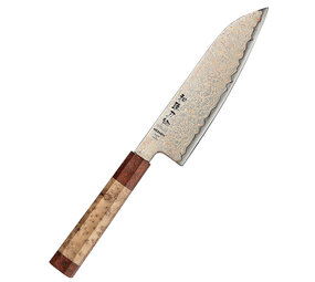 Hezhen Koper Damascus Santoku (X05C series)