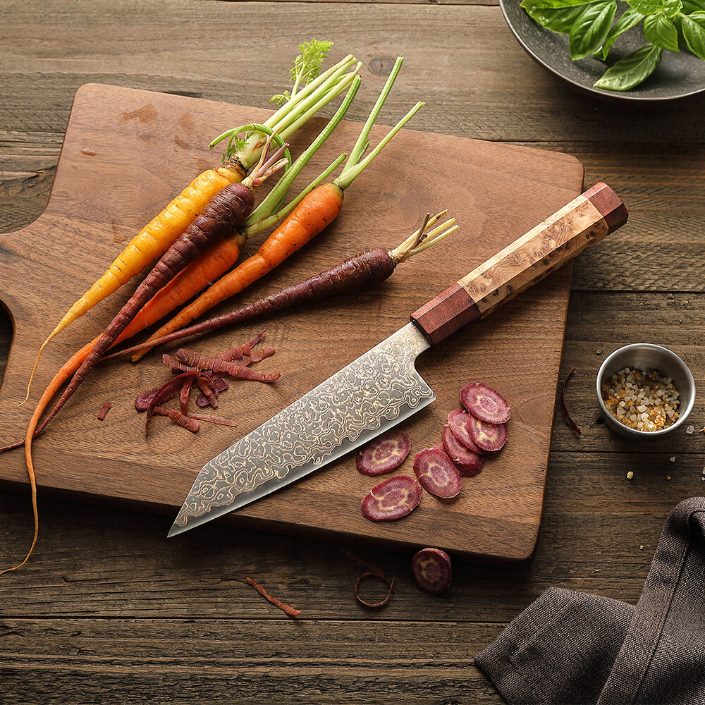 Hezhen Koper Damascus Bunkames 16.5cm (X05C series)