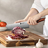 XinZuo Damascus nakiri mes 18.5cm - X03 Xing Series - XinZuo x Mauro Uliassi (3-sterren Michelin chef) XinZuo Damascus nakiri mes 18.5cm - X03 Xing Series - XinZuo x Mauro Uliassi (3-sterren Michelin chef)