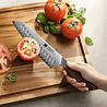 XinZuo Damascus santokumes 18.5cm - X03 Xing Series - XinZuo x Mauro Uliassi (3-sterren Michelin chef) XinZuo Damascus santokumes 18.5cm - X03 Xing Series - XinZuo x Mauro Uliassi (3-sterren Michelin chef)