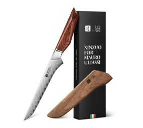 XinZuo Damascus uitbeenmes (X03 Xing Series)