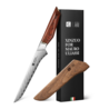 XinZuo Damascus uitbeenmes 16.5cm - X03 Xing Series - XinZuo x Mauro Uliassi (3-sterren Michelin chef) XinZuo Damascus uitbeenmes 16.5cm - X03 Xing Series - XinZuo x Mauro Uliassi (3-sterren Michelin chef)