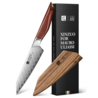 XinZuo Damascus groentemes 13cm - X03 Xing Series - XinZuo x Mauro Uliassi (3-sterren Michelin chef) XinZuo Damascus groentemes 13cm - X03 Xing Series - XinZuo x Mauro Uliassi (3-sterren Michelin chef)