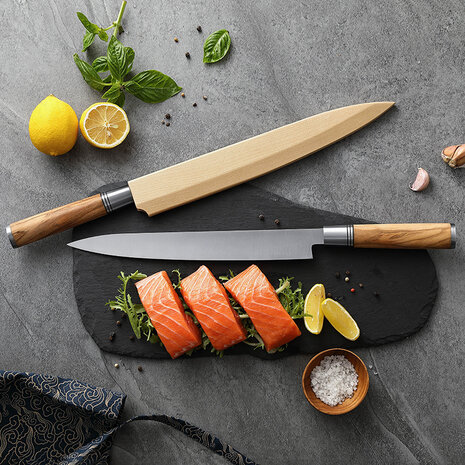 Hezhen Sashimi mes - 27 cm - SO series Hezhen Sashimi mes - 27 cm - SO series