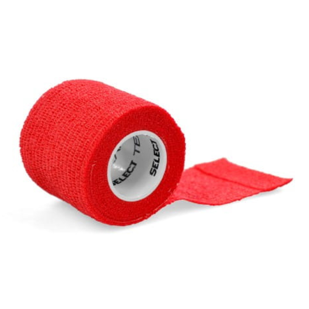 Select Elastische Stretch Sport Voetbal Tape Rood