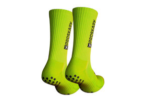 Comfort Gripsokken | Neon Geel | Gripsokken