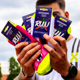 Proskary X-Run Neon Geel Antislip Gripsokken