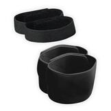 Proskary Scheenbeschermerbandjes Set Klittenband Zwart