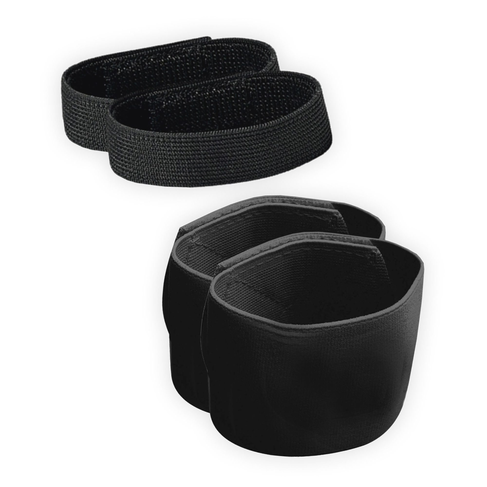 Proskary Scheenbeschermerbandjes Set Klittenband Zwart