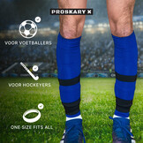 Proskary Scheenbeschermerbandjes Set Klittenband Zwart