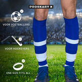 Proskary Scheenbeschermerbandjes Set Klittenband Wit