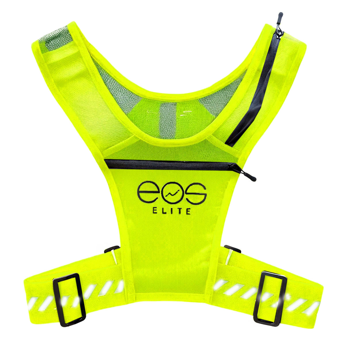 Proskary Hardloopvest Reflecterend Neon Geel