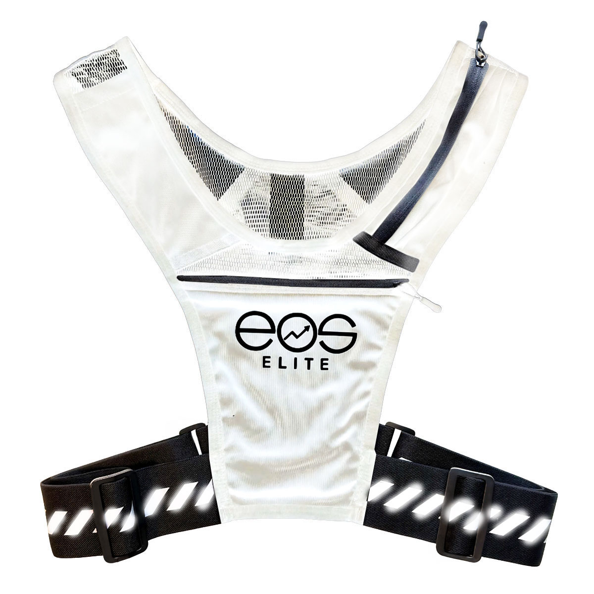 Proskary Hardloopvest Reflecterend Wit