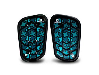 Fle-X Scheenbeschermers | 17 x 9 cm | Blauw