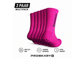 3-delige set | Comfort Gripsokken | Roze | Gripsokken