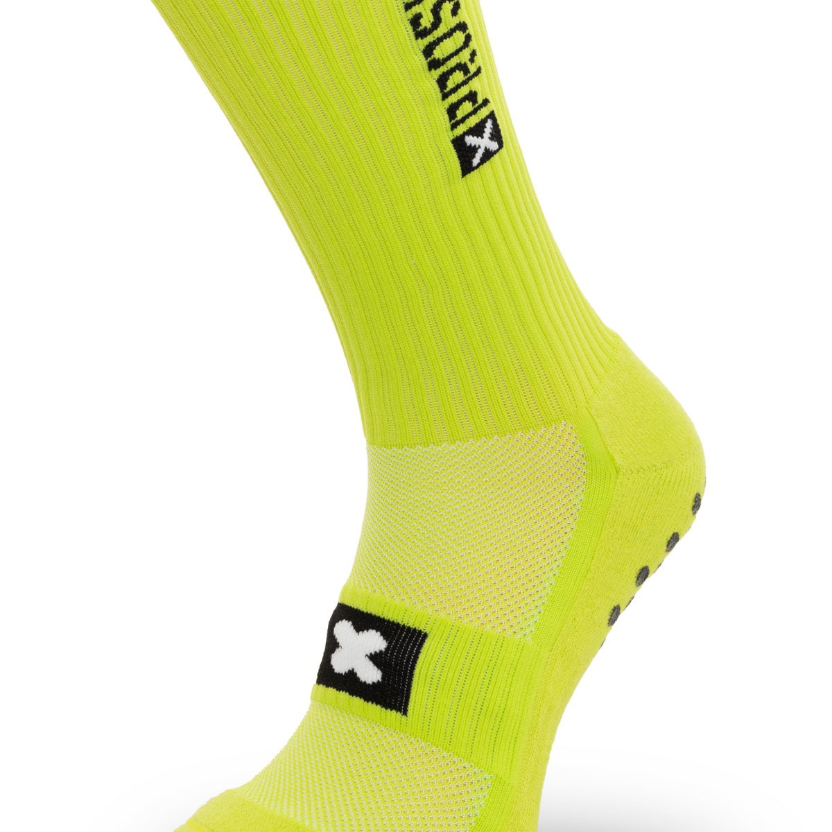 3-delige set | Comfort Gripsokken | Neon Geel | Gripsokken