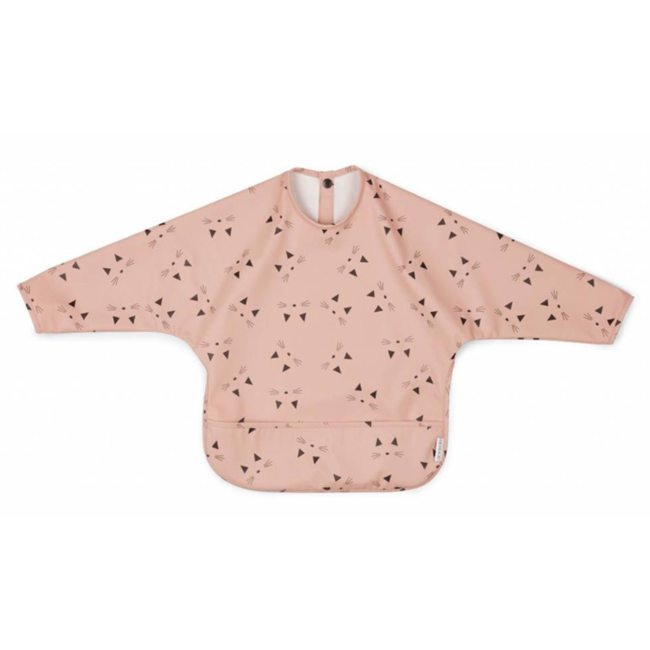 SFT Products Baby slab met lange mouwen - roze kat