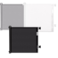 SFT Products Traphekje dicht stof van 1.5meter