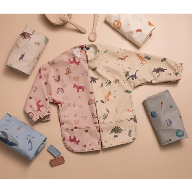 SFT Products Baby slab met lange mouwen - dino grijs
