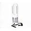 SFT Products Bladloze Ventilator-Kachel Warm/Koud Wit-Zilver