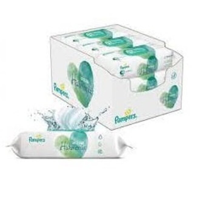 Pampers Pampers Harmonie Aqua Billendoekjes 14x48 Billendoekjes