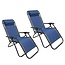 SFT Products Tuinstoelen Blauw 2 Stuks