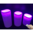 MERKLOOS LED Candle - Set van 3 Color Changing Led Kaarsen met Afstandsbediening - EXCLUSIEF BATTERIJEN