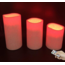 MERKLOOS LED Candle - Set van 3 Color Changing Led Kaarsen met Afstandsbediening - EXCLUSIEF BATTERIJEN