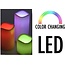 MERKLOOS LED Candle - Set van 3 Color Changing Led Kaarsen met Afstandsbediening - EXCLUSIEF BATTERIJEN
