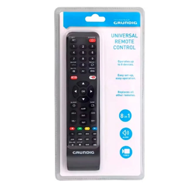 Grundig Grundig - Universal Remote Control - 8 in 1