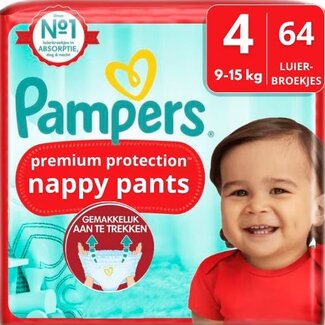 Pampers Pampers Premium Protection Nappy Pants Maat 4 - 64 Luierbroekjes