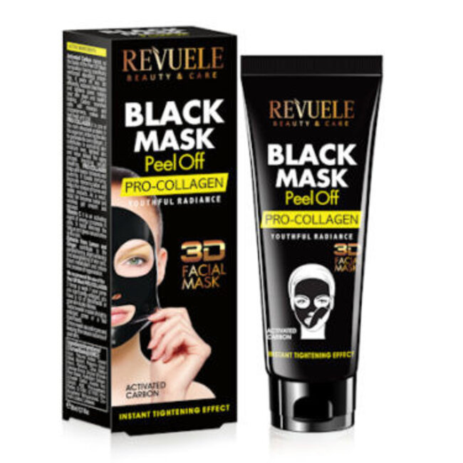 Revuele Revuele Black Mask 80 ml Peel Off – Pro Collagen